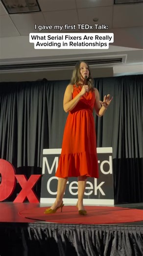 Still processing this one… I just gave a TEDx Talk! 🎤✨ What an unforgettable experience sharing what serial fixers are really avoiding in relationships with such an inspiring crowd. Full of gratitude and excitement to share more soon. ❤️ #TEDx #TEDxMallardCreek #SerialFixer #Boundaries #PeoplePleasing #Burnout | Leah Marone
