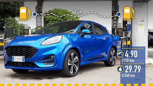 Ford Puma 1.0 EcoBoost Hybrid, le test de consommation réelle