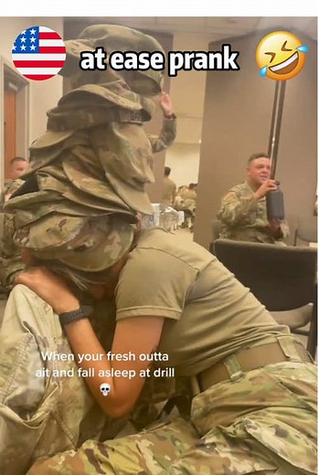 Wake up a soldier prank #funnyvideos #funny #prank #soldier #foyou