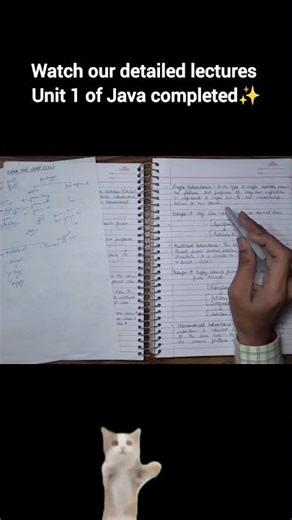 Playlist link in description ✨✨ | OOPS With Java Unit 1 Completed