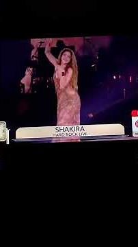 Shakira Hips Don't Lie Live CNN Countdown New Year 2026 🇺🇸