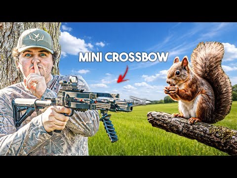 I Tried Hunting With The WORLD'S SMALLEST Crossbow!