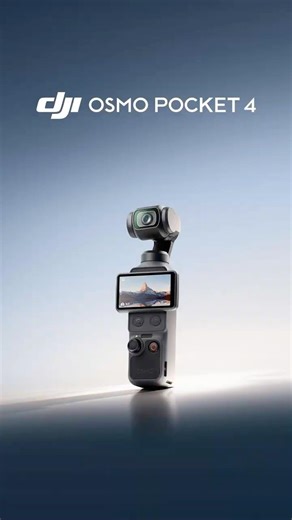 Nouveauté | Découvrez Osmo Pocket 4 – La lumière du monde en poche