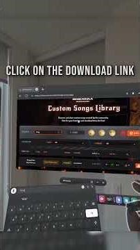 How to install Custom Songs on IMMERROCK with the Meta Quest headset (Easy! No PC! No extra apps)