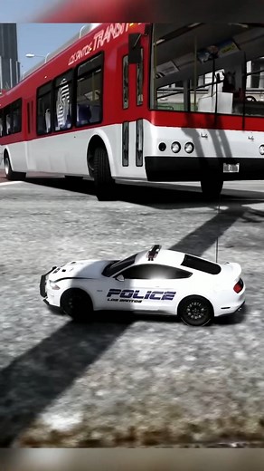 RC cop vs bus in GTA 5 RP 😟 | Elanip Gamers