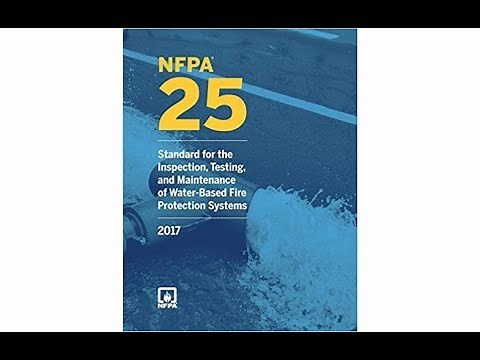 Q & A Session on Inspection, Testing and Maintenance and NFPA 25