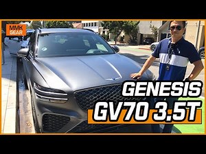 [MMK 시승] 미국 제네시스 GV70 타봅니다. GT카 같은 SUV. #2022GENESISGV70