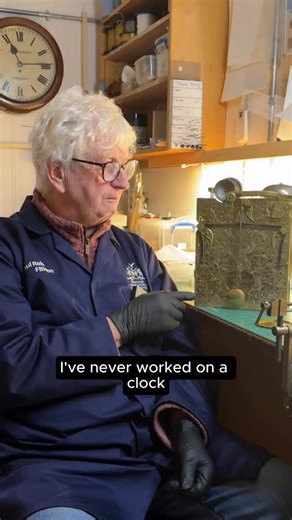 After many years in storage, these three Tompion clocks will strike the hour once again. 🕰️ Made in the 18th century by Thomas Tompion, the ‘Father of English Clockmaking’, the clocks are now being readied for display in our new museum exhibition. 🔧 Oiled and serviced by Paul Roberson, Vice President of the British Horological Institute, the grandfather clock and desk clocks will be running just in time for the upcoming exhibition, ‘The World’s Mine Oyster: Art, Nature and Collecting the Globe