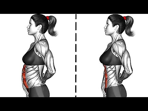 How to Get Slim Waist and V Cut Abs