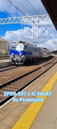 EP09-037 z IC FAŁAT do Przemyśla, odjazd z Opola Głównego #opole #ep09 #pkpintercity #short #shorts