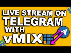 STEP BY STEP: Live Stream On Telegram Using vMix | Easy Setup
