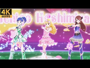 Aikatsu! ✶Soleil ✾Lime Glass ✾Baby Pink Frill ✾Romantic Purple ✵ Take Me Higher ✵【 Master 4K 】