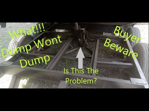 What To Look For In A Dump Trailer That Wont Dump