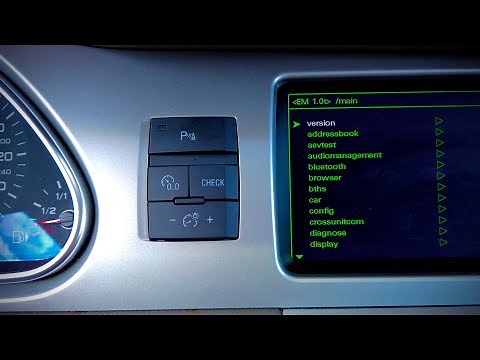 3 reasons why you can't enter Audi MMI hidden green menu