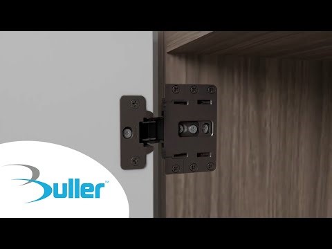 How To Install The Salice Conecta Concealed Hinge For A 14mm Overlap, For Wooden And Aluminium Doors