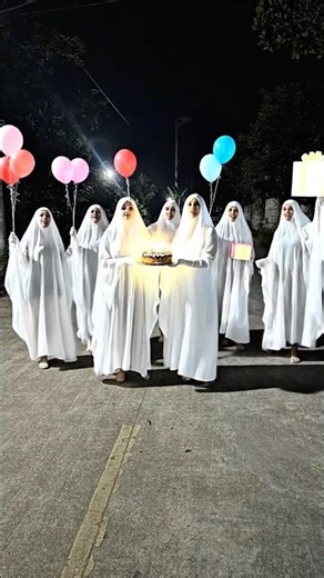 Ghost Throws a Birthday Party for Baby | Funny & Cute Surprise#martialarts #couple #truongcontv