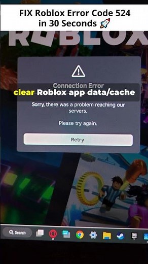 FIX Roblox Error Code 404 in 30 Seconds 🚀 #error404 #robloxfix #RobloxError404 #Roblox #RobloxError