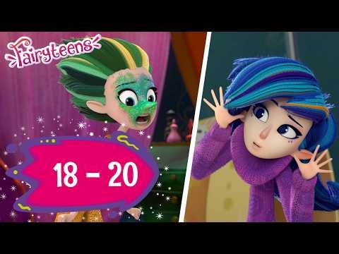 Fairyteens 🧚✨ Episodes 18-20 🧚🏻‍♀️❤️ Cartoons for kids ✨ Cartoons with fairies