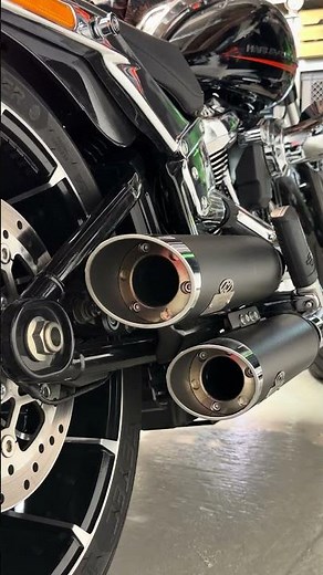 Harley-Davidson Breakout 117 🔥 Blacked Out & Pure Sound #harleydavidson #breakout117