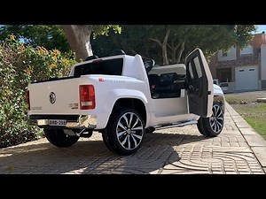 Características Wv Amarok 12V 4x4 Coche Eléctrico Infantil