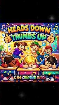 HEADS DOWN, THUMBS UP BY CR4ZIIB4BII KIDS #kidsmusic #kidsdancechallenge #preschoolmusic #schoolgame