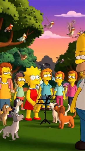 Lisa's Little Concert... #thesimpsons #funnycartoon #funny #animatedfilms #simpsons #funnycartoons