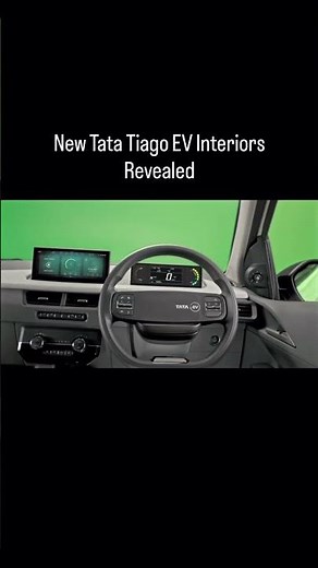 New Tata Tiago EV interiors revealed