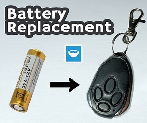 Replace the Battery on a Garage Opener