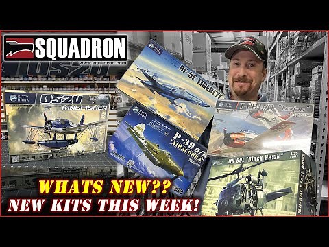 Whats New This Week?? Check Out The Newest Model Kits at Squadron.com This Week!