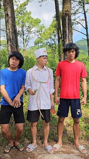 Syringe Prank Gone Wrong 💉😂 👨‍⚕️ #doctortroll