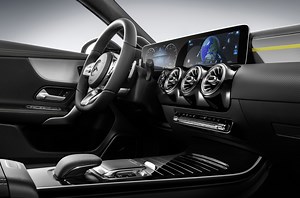 Mercedes-Benz showcases new A-Class's 'luxury' interior