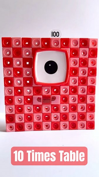 Numberblocks Heroes With Zeros! | Ten Times Table | Numberblock Mathlink Cubes 1-100