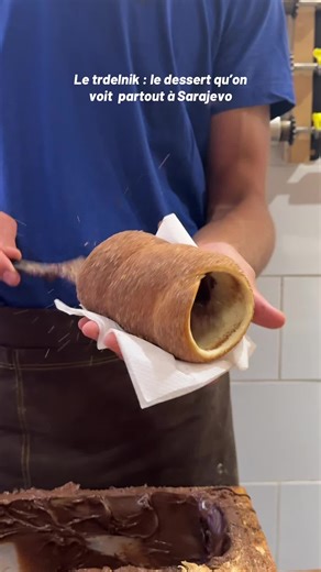 Découverte du trdelnik à Sarajevo: un délice sucré