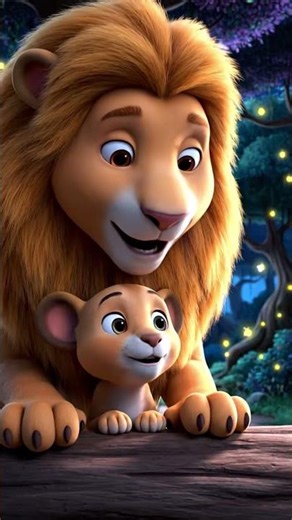 Lion cartoon for kids