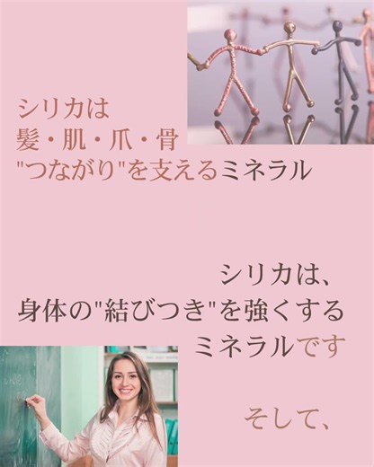 シリカって体のどこで働くの？