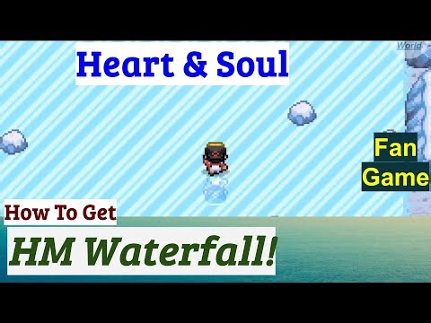 How To Get HM Waterfall In Pokemon Heart & Soul