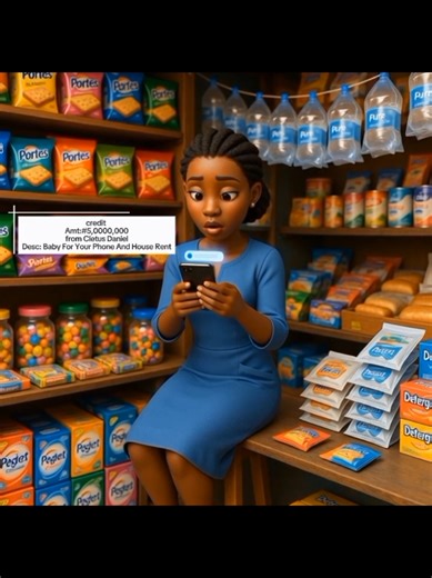 stingy husband mistakenly sent 5 million Naira to his wife instead of his side chic #story #fyp #ai #viralvideos #shortdrama