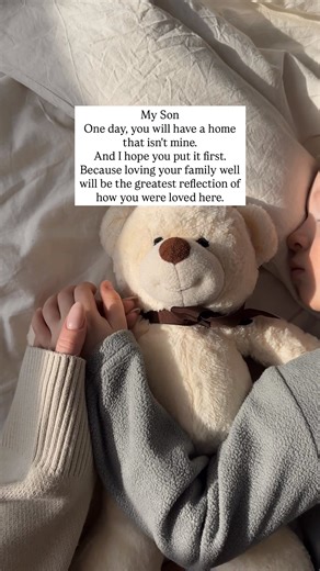 That’s what motherhood really is 🤍 Raising hearts that reflect the kind of love they were given. 🫶🏻Follow Her Motherhood Era for more relatable motherhood content and encouragement #motherhood #raisingboys #momquotes #motherhoodjourney | Her Motherhood Era