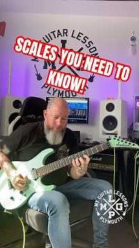 8 Scale Patterns You Need To Know. #shortsvideo #guitar #shorts