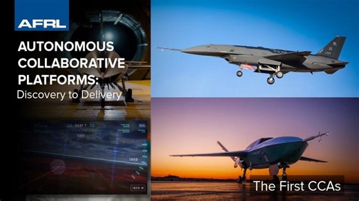 The First Combat Collaborative Aircrafts Out of the Lab | AFRL Discovery to Delivery | Roberto V.