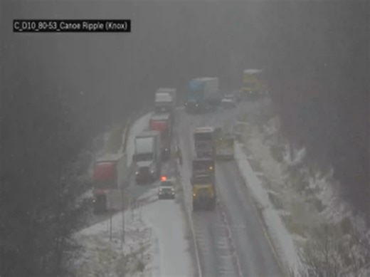 Multi-vehicle crash on I-80 caused traffic delays across western Pennsylvania