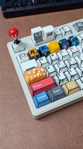 Mixed keyboard😋😎 #keycaps #CustomKeycaps #Keyboard #FYP