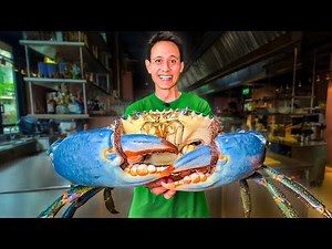 Sri Lanka’s XXXL Seafood!! BIGGEST Blue Crab I’ve Ever Seen!!