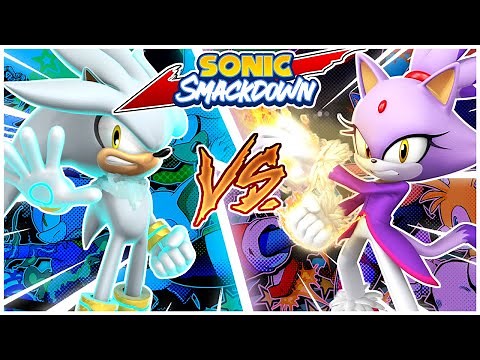 SILVER FIGHTS BLAZE - Silver Vs Blaze In Sonic Smackdown!