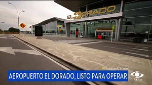 #ElDoradoInforma| Así fue el recorrido de Noticias Caracol junto a nuestro Gerente Andrés Ortega, evidenciando las medidas implementadas en nuestras terminales aéreas para el control del CoViD-19. #comparte. 😷 En El Dorado tu salud es primero, lo puedes ver en nuestros protocolos de prevención. | Aeropuerto Internacional El Dorado