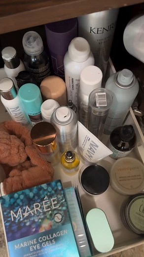 11K views · 120 reactions | Time to get organized. These adhesive pull-out drawers took me just minutes to install, and I love how they look and the organization and simplicity they add under my bathroom sink. These would also be great for a pantry or kitchen cabinets. #storage #organization #home | Deb and Danelle | Facebook