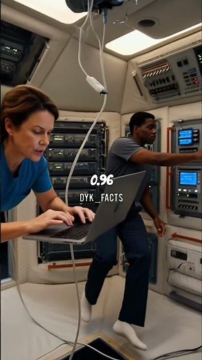 Astronauts are Time Travelers? 🤯 #shorts #dykfacts