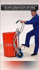 Heavy-Duty Drum Trolley ##❗️❗️