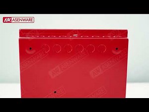 AW-CFP2166-8 8 zone Conventional Fire Alarm Panel (Iron Shell)_Demo Video