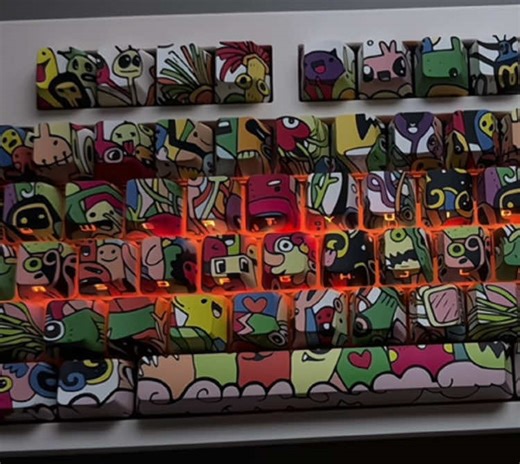 Discover the Coolest Keycaps for the Zornher Zh980